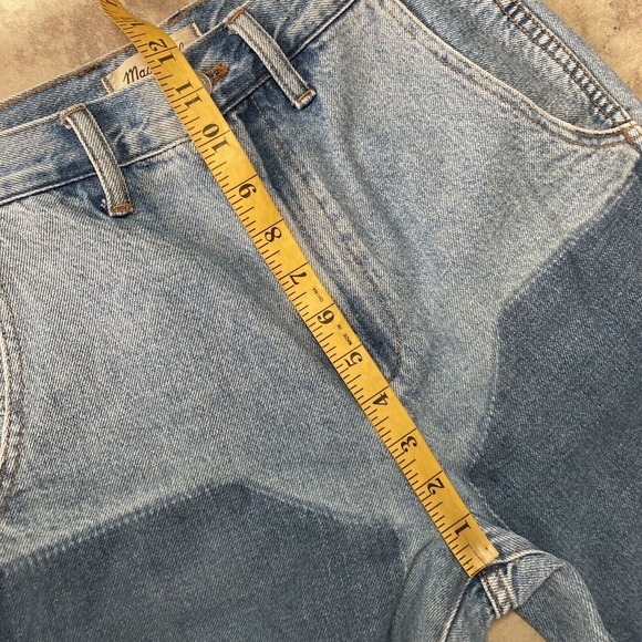 Madewell‎ Denim Sz 25 The 90s Straight Jean Hazelfern Wash Shadow-Panel Edition - Picture 3 of 12